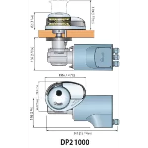 SALPA ANCORA DP2 1000 WATT C/CAMPANA
