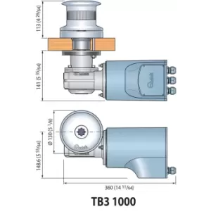 VERRICELLO TUMBLER 1000W 24V