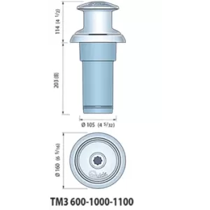 VERRICELLO TOTEM 800W 12V