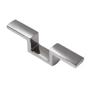 BITTA RETTANG. INOX LUNG. MM.180