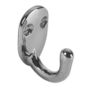 GANCIO SEMPLICE OTTONE CROMATO