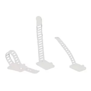 FASCETTA IN NYLON BIANCO MM.25X18