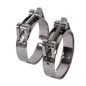 FASCETTA INOX C/PERNO MM.60-63