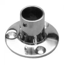 BASE TONDA INOX MM.25 90