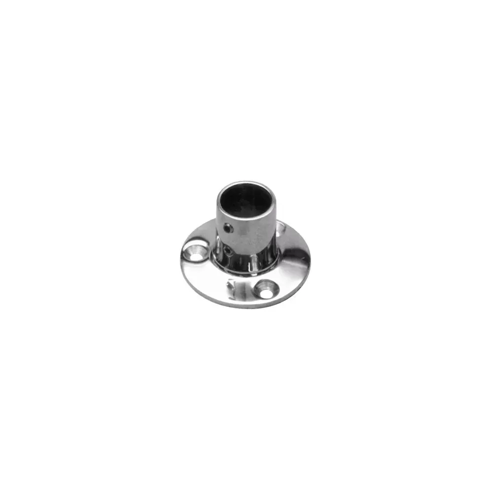 BASE TONDA INOX MM.25 90