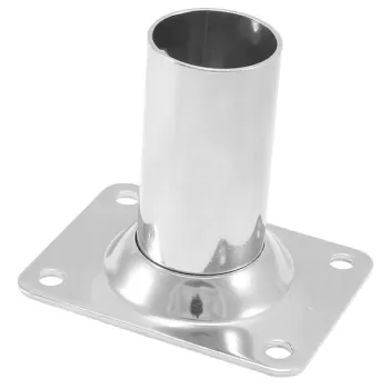 BASE RETTANGOLARE INOX MM 22