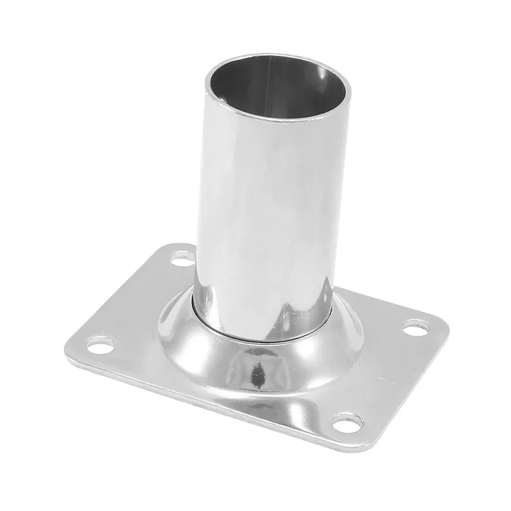 BASE RETTANGOLARE INOX MM 25