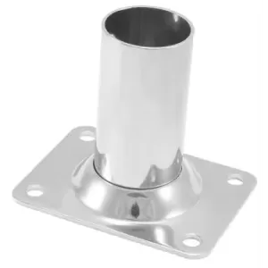 BASE RETTANGOLARE INOX MM 25