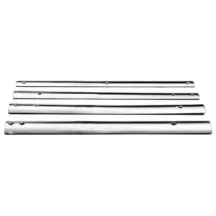 PROFILO INOX SEMITONDO MM.40