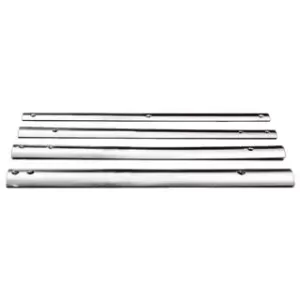 PROFILO INOX SEMITONDO MM.40