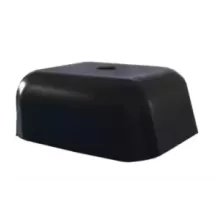 TERMINALE PARABORDO IN NYLON NERO