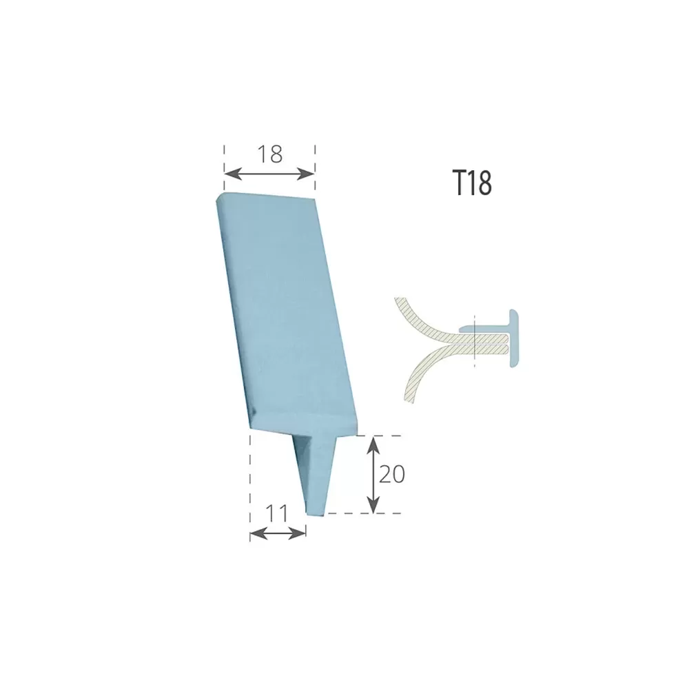 SUPPORTO RIGIDO T18