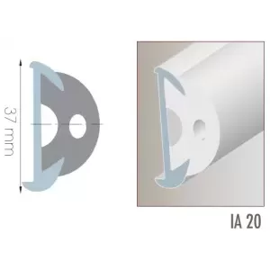 PROFILO PARABORDO IA20 BIANCO