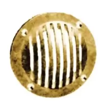 CUFFIA TONDA IN OTTONE D.120