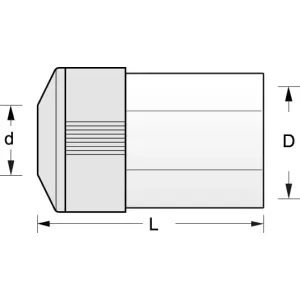 RACCORDO DRITTO FEMM.OTT. 3/4"X22
