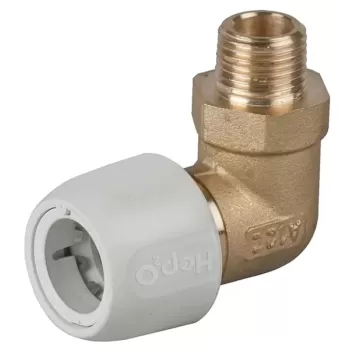 RACCORDO A GOMITO M.OTT. 3/4"X22