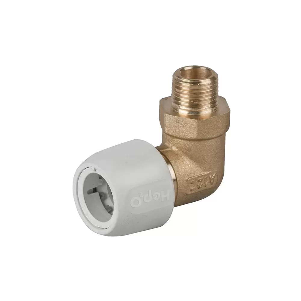 RACCORDO A GOMITO M.OTT. 3/4"X22