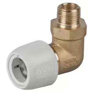 RACCORDO A GOMITO M.OTT. 3/4"X22