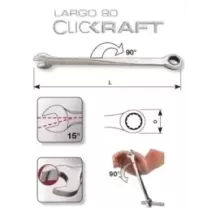 CLICKRAFT CHIAVI LARGO 90 10MM