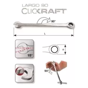 CLICKRAFT CHIAVI LARGO 90 10MM
