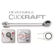 CLICKRAFT CHIAVE REVERSIBILE 13MM