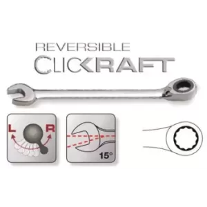 CLICKRAFT CHIAVE REVERSIBILE 17MM