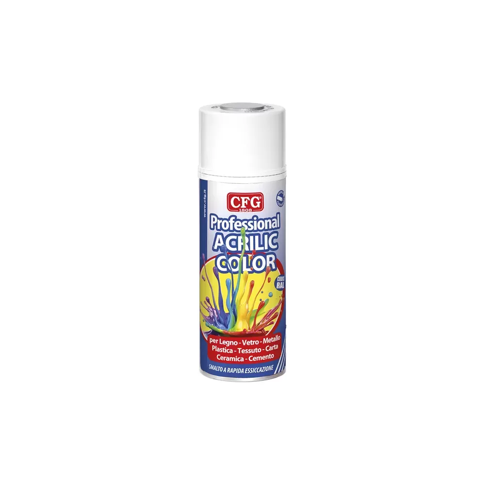 SMALTO ACRILICO BIANCO LUCIDO SPRAY