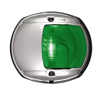 LUCE VERDE 12V CROMATA
