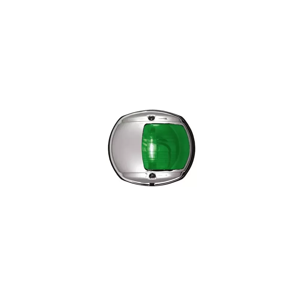 LUCE VERDE 24V CROMATA
