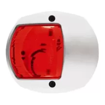 LUCE ROSSA 24V PLAST.BIANCA