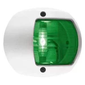 LUCE VERDE 12V PLAST.BIANCA