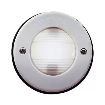 LUCE DI POPPA ROTONDA BIANCA
