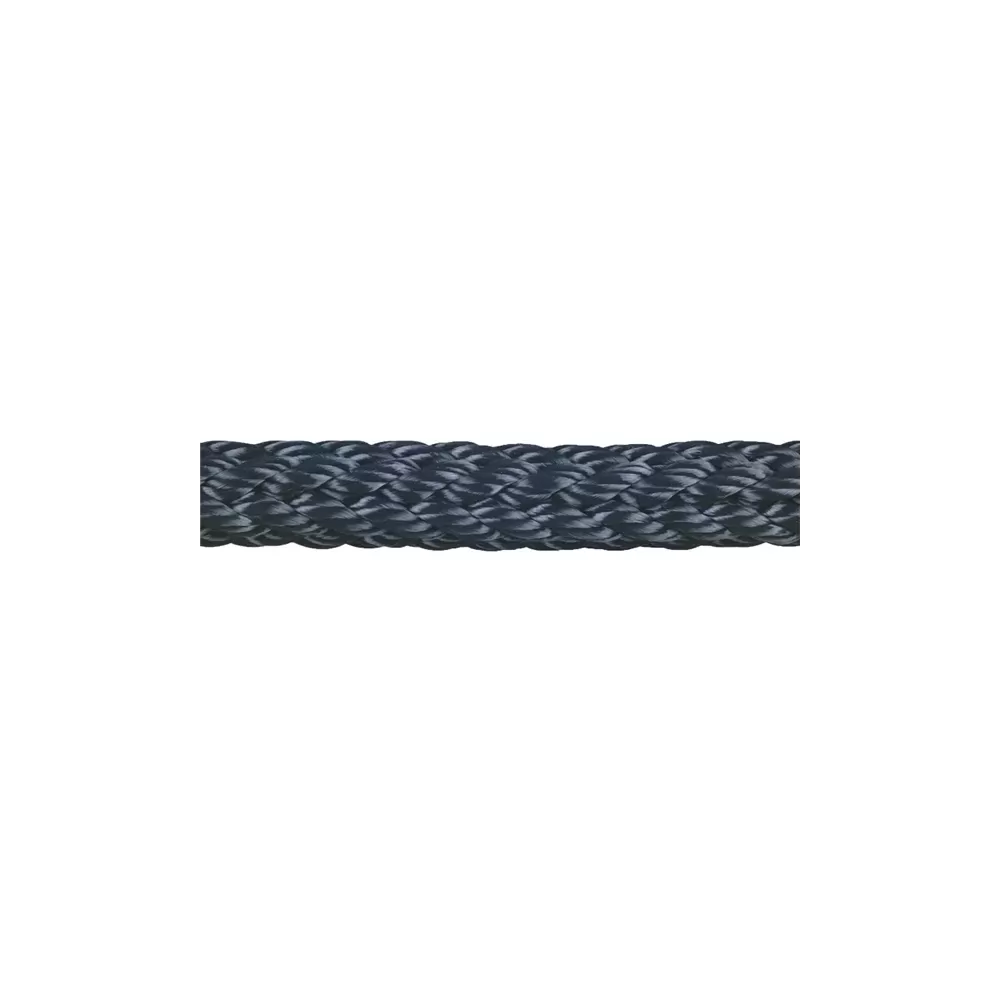 TRECCIA POL. ROUND LINE BLU MM.18