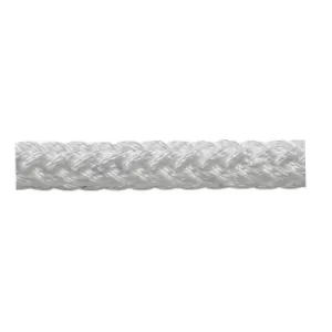 TRECCIA POL. ROUND LINE BIANCO MM.8