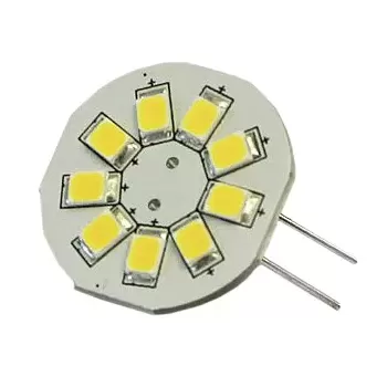 LAMPADA 9 LED G4 POSTERIORE LUCE FREDDA