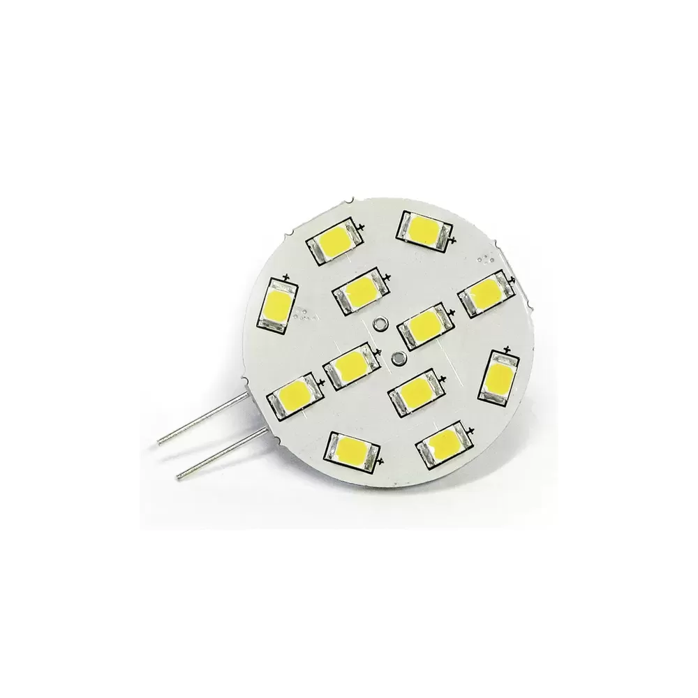 LAMPADA 12 LED G4 LATERALE LUCE FREDDA