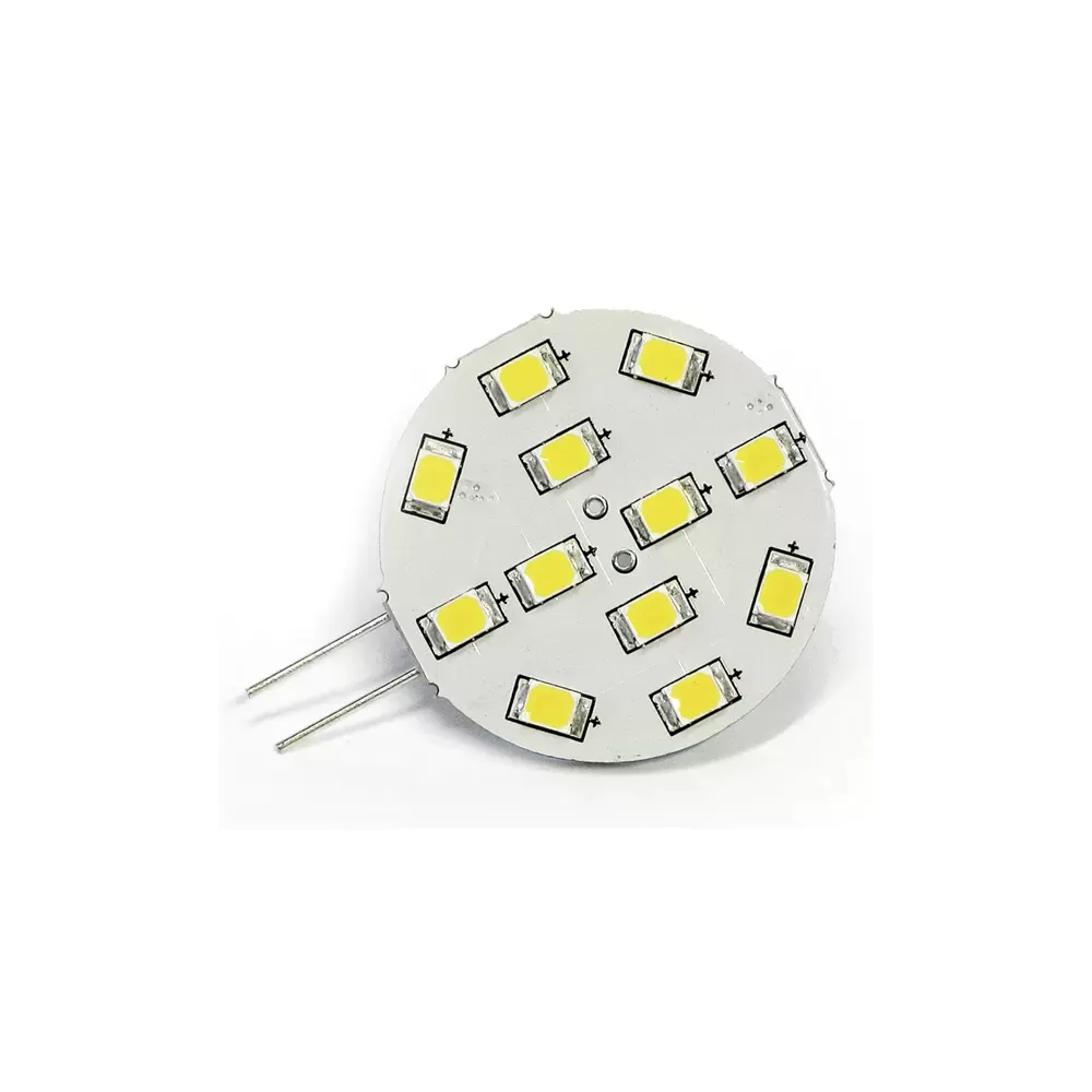 LAMPADA 12 LED G4 LATERALE LUCE CALDA