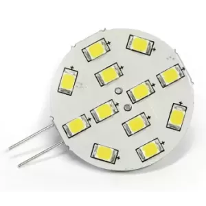 LAMPADA 12 LED G4 LATERALE LUCE CALDA