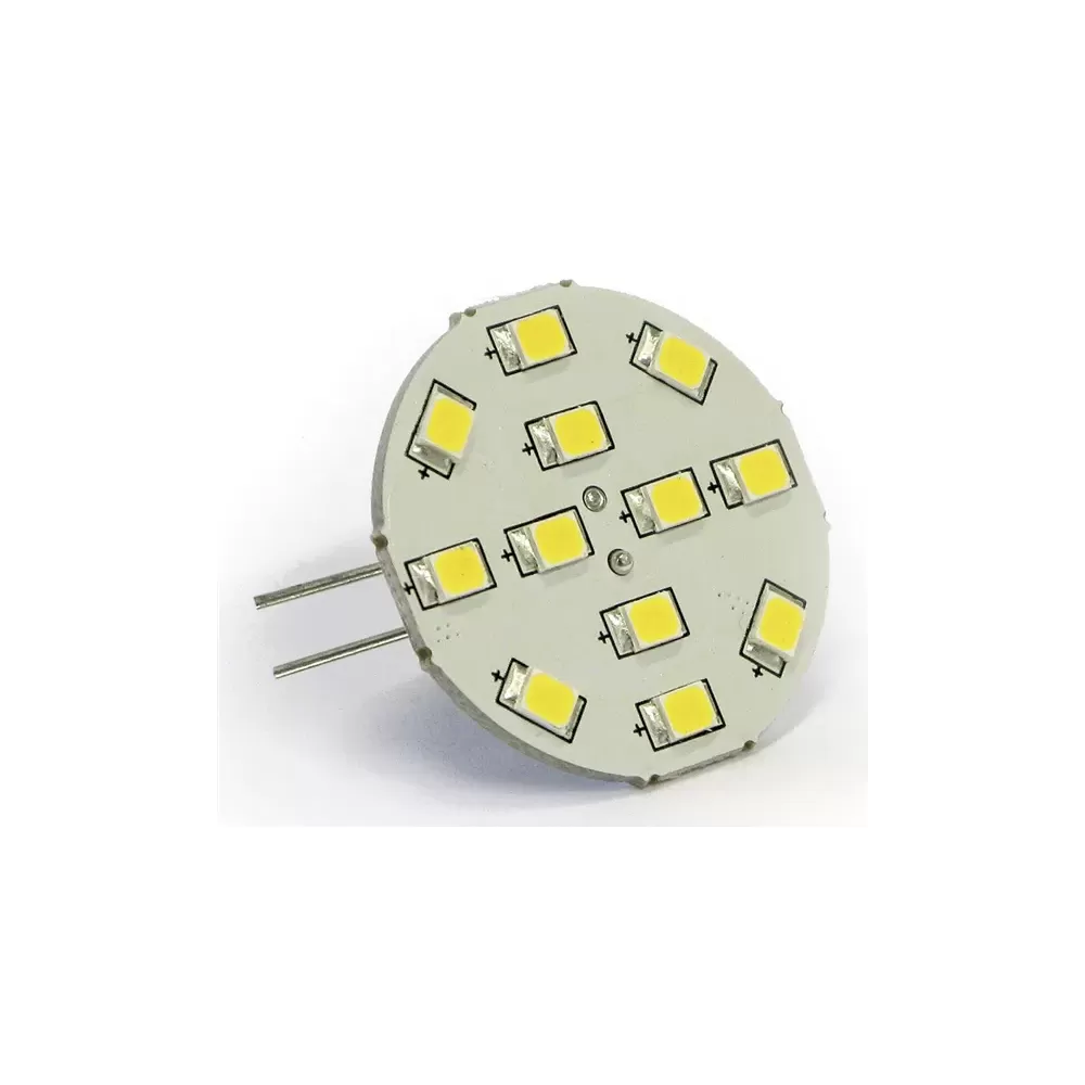 LAMPADA 12 LED G4 POSTERIORE LUCE CALDA