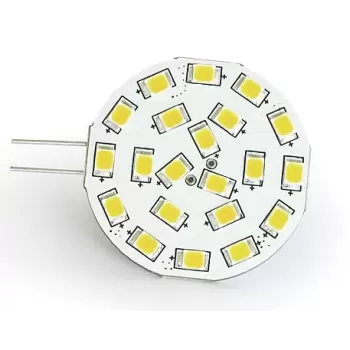 LAMPADA 10 LED G4 LATERALE LUCE BLU