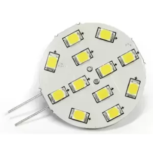LAMPADA 12 LED G4 DIMM.24V LAT.CALDA