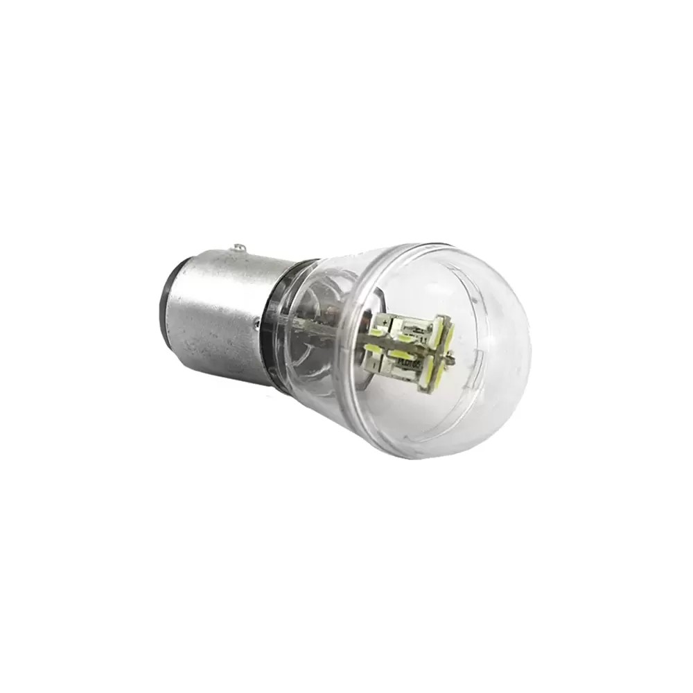 LAMPADA 12+4 LED BAY15D LUCE CALDA