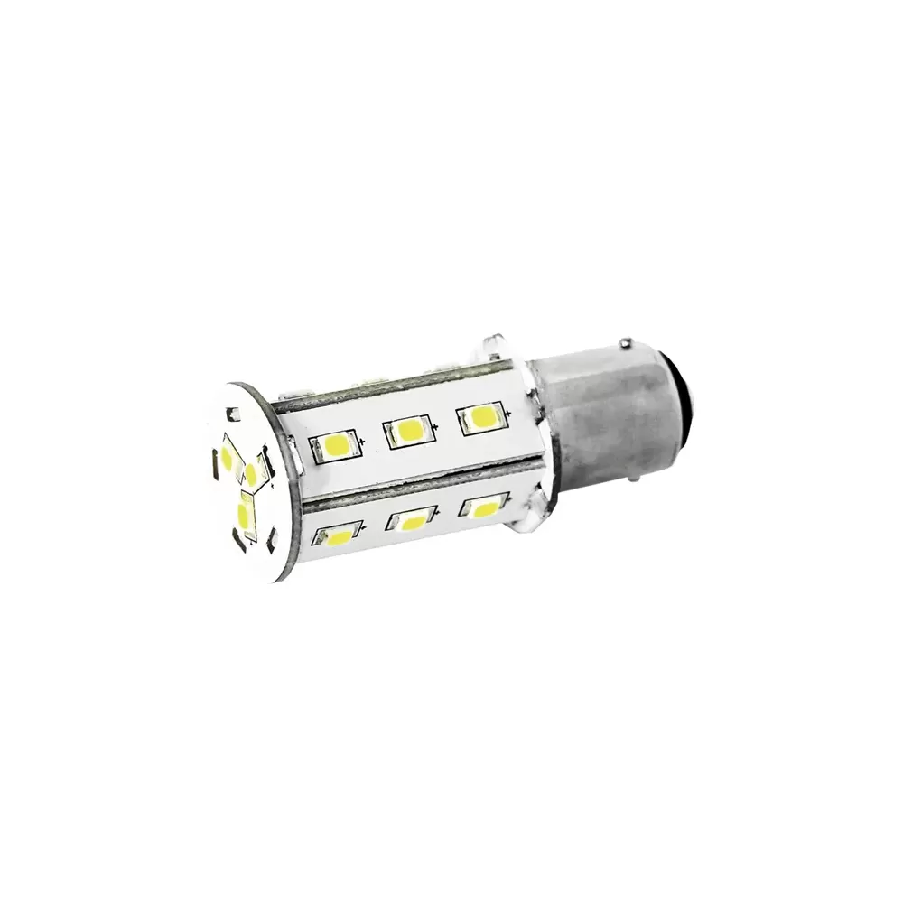 LAMPADA 18 LED BA15D LUCE CALDA