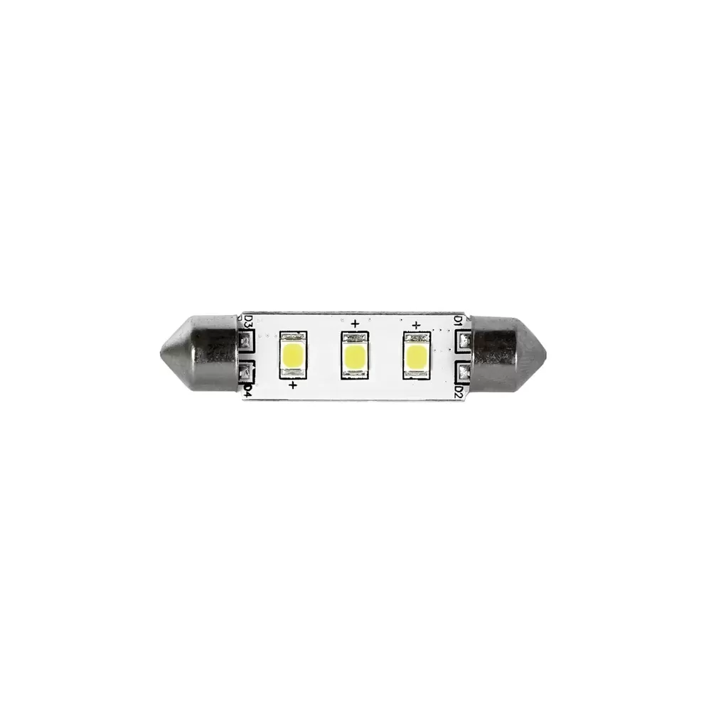 LAMPADA 3 LED SV8.5 MM.42 LUCE FREDDA