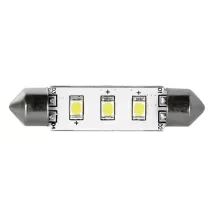 LAMPADA 3 LED SV8.5 MM.42 LUCE CALDA