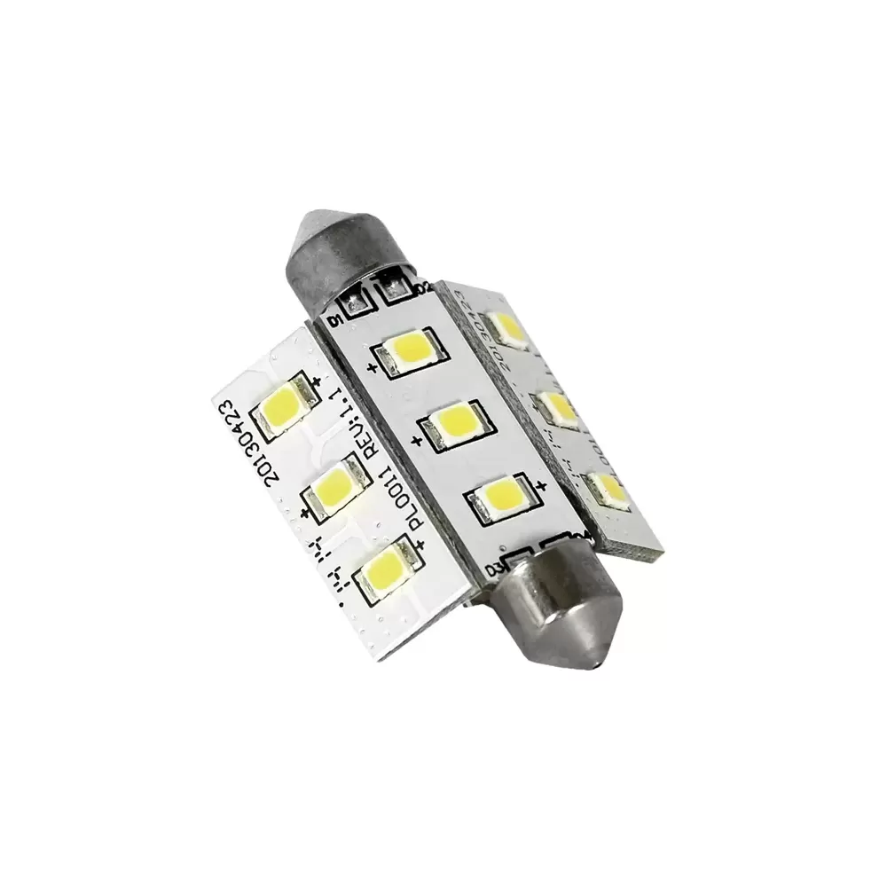LAMPADA 9 LED SV8.5 MM.42 LUCE CALDA