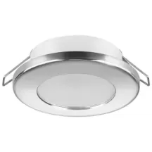 LUCE LED TED CD IP40 CALDO/BLU INOX L.