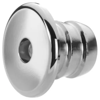 LUCE LED TINA INOX LUCIDO B.CALDO