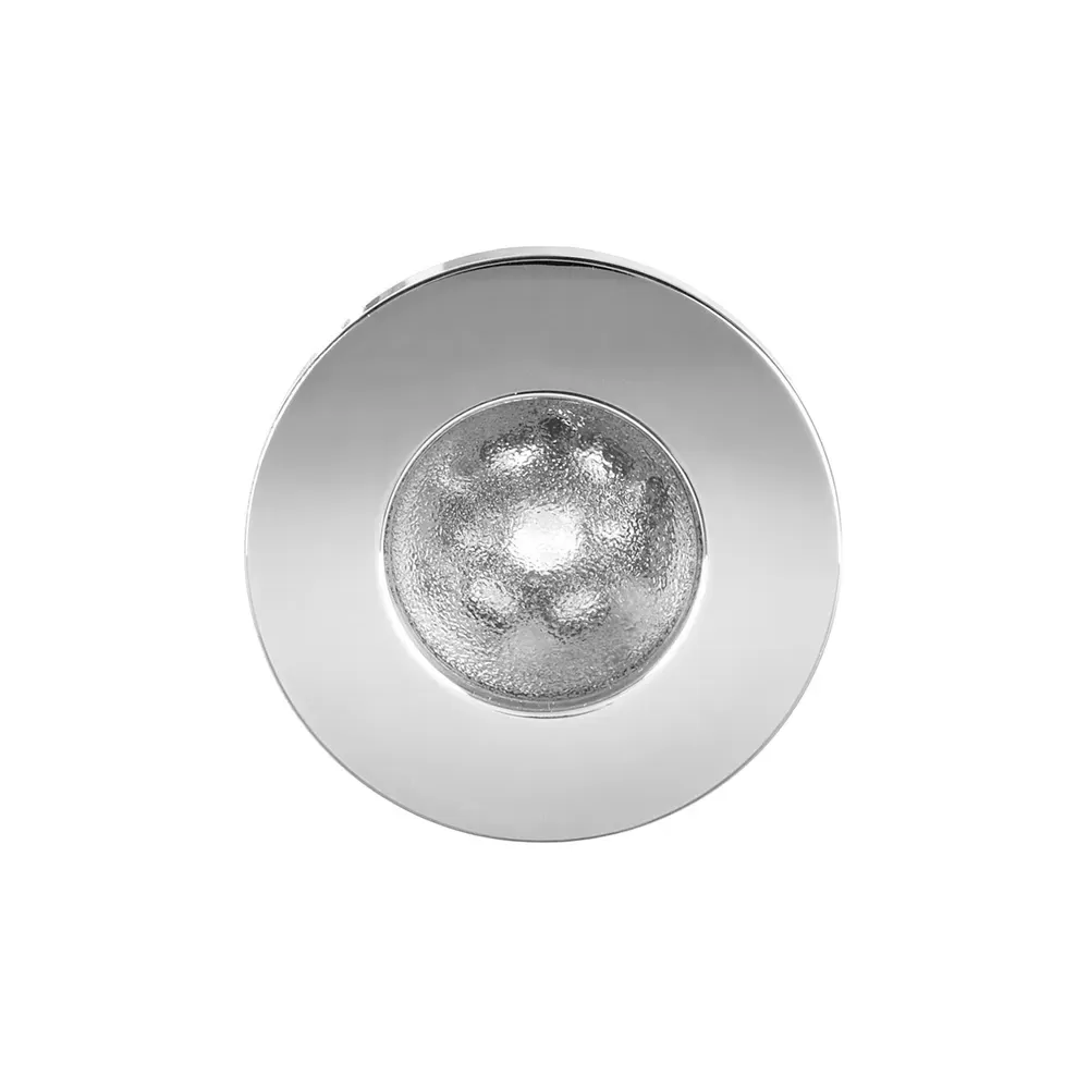 LUCE LED HARRIET INOX LUCIDO BLU