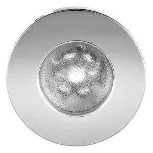 LUCE LED HARRIET INOX LUCIDO BLU